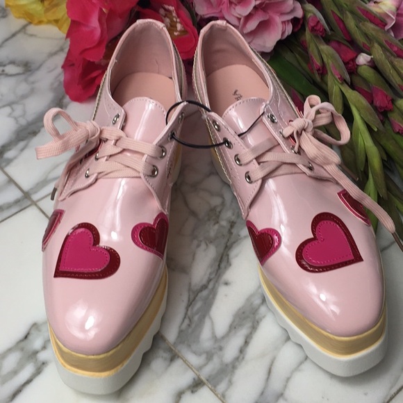 Sneakers Oxfords Platforms NWT Multi Sizes - Picture 3 of 6